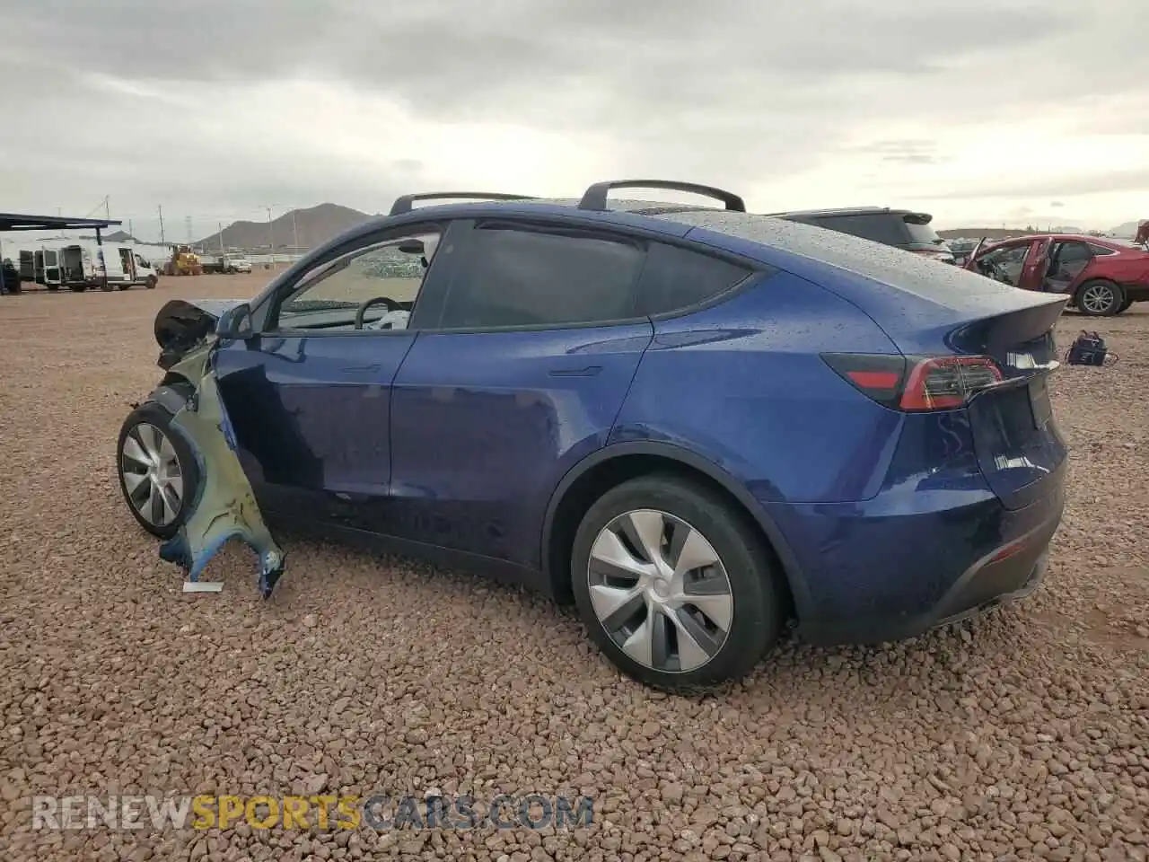 2 Photograph of a damaged car 7SAYGDEEXPA151871 TESLA MODEL Y 2023