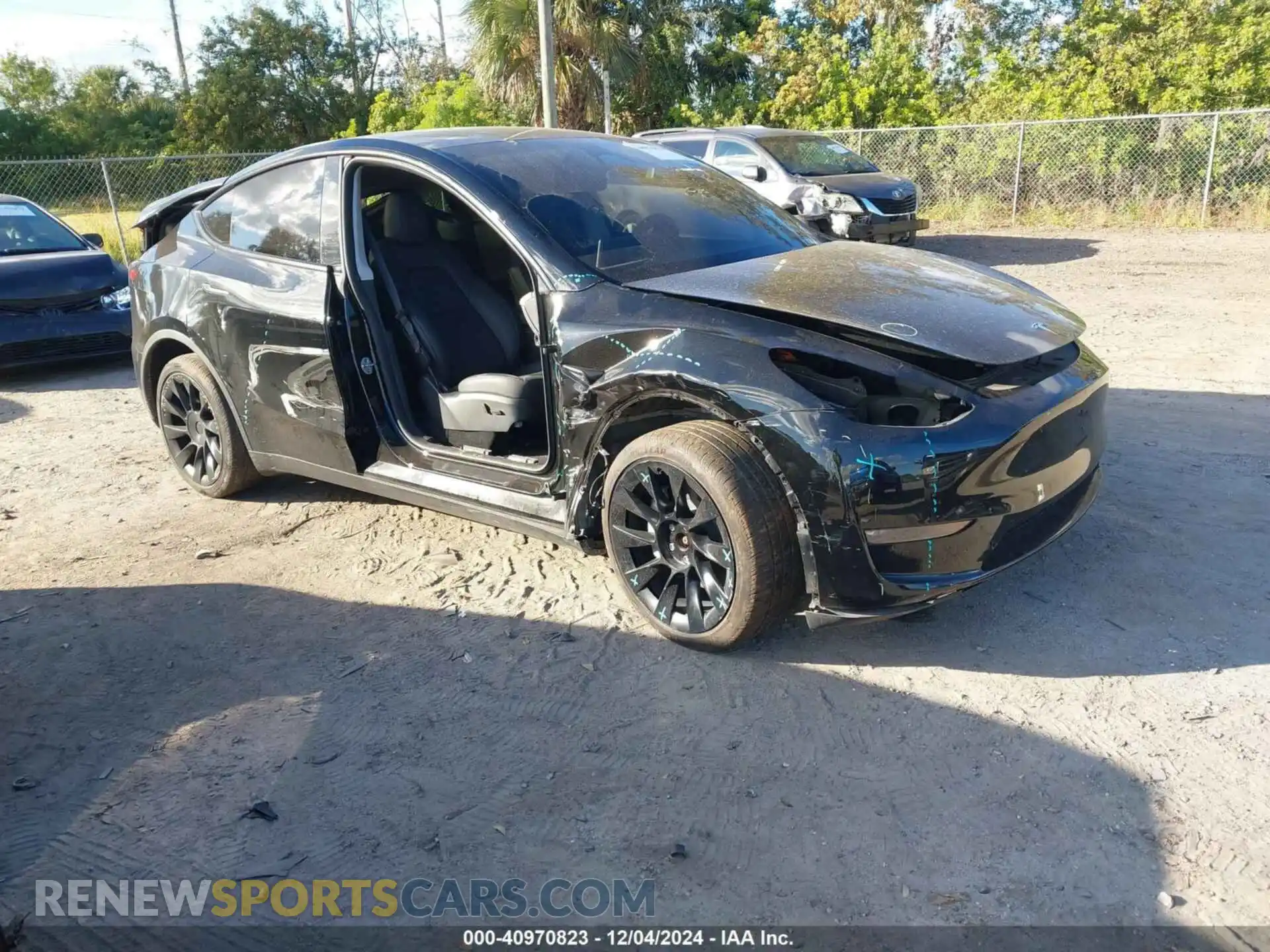 1 fotografías del automóvil dañado 7SAYGDEEXPA157184 TESLA MODEL Y 2023