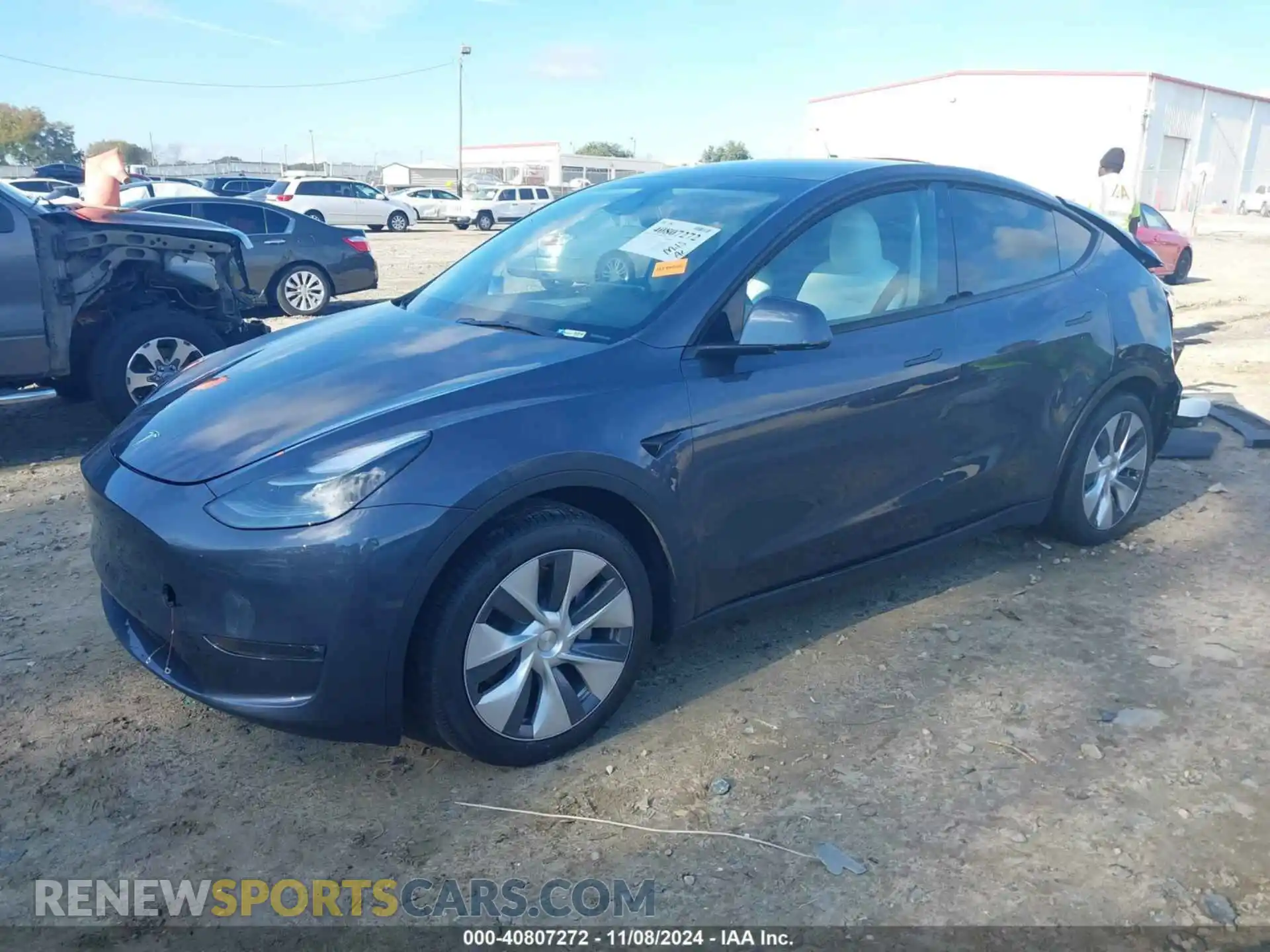 2 Photograph of a damaged car 7SAYGDEEXPA166953 TESLA MODEL Y 2023