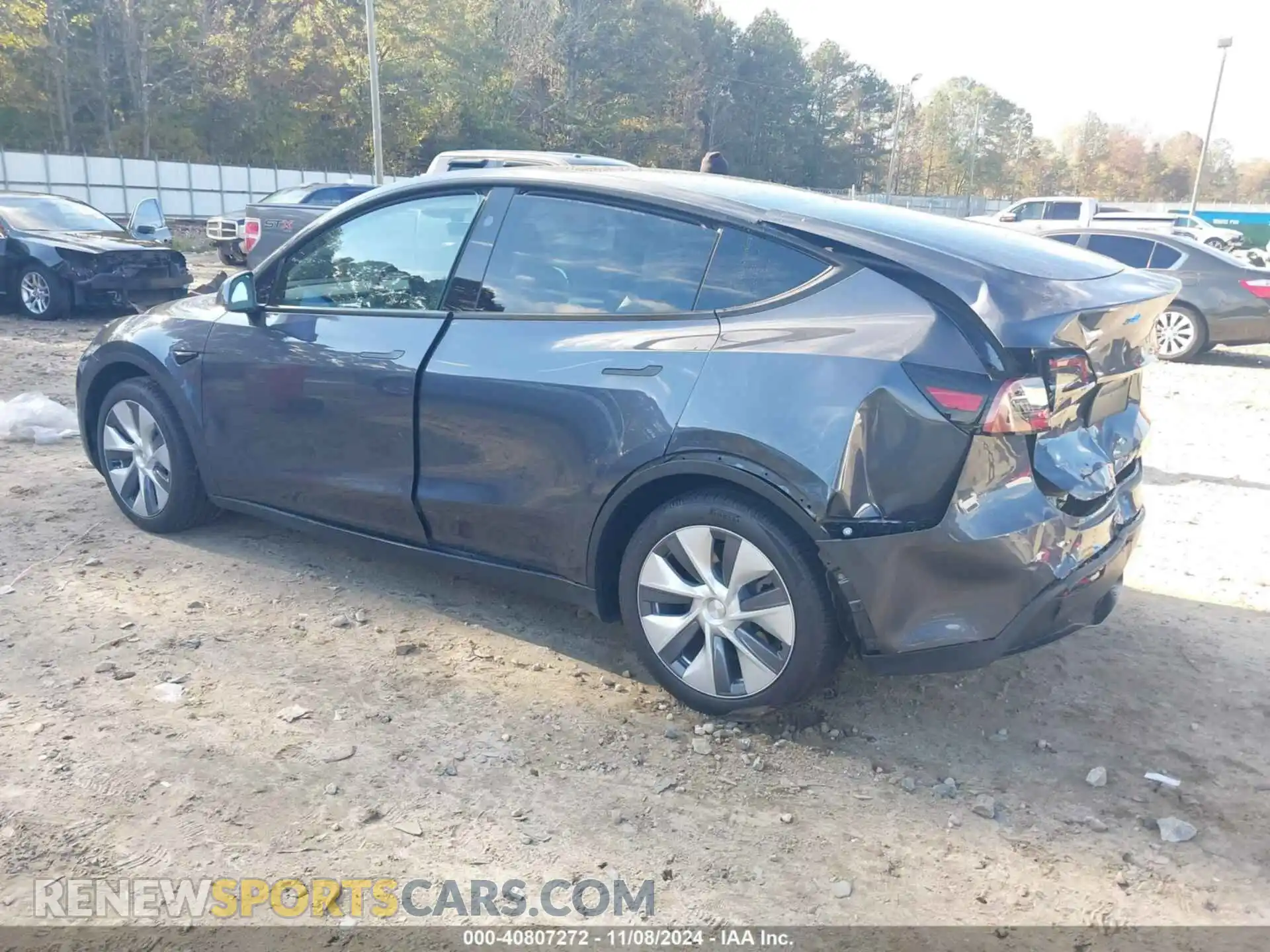 3 Photograph of a damaged car 7SAYGDEEXPA166953 TESLA MODEL Y 2023
