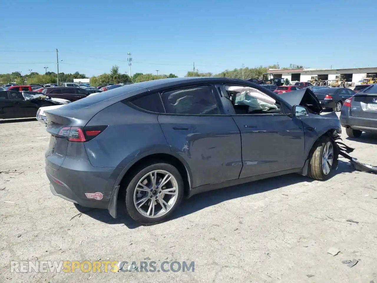 3 Photograph of a damaged car 7SAYGDEEXPA175250 TESLA MODEL Y 2023
