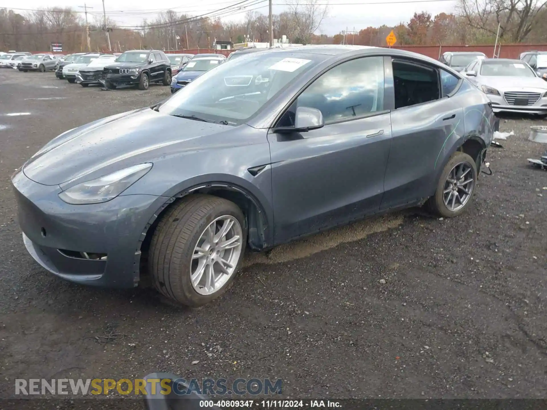 2 Photograph of a damaged car 7SAYGDEEXPA179993 TESLA MODEL Y 2023