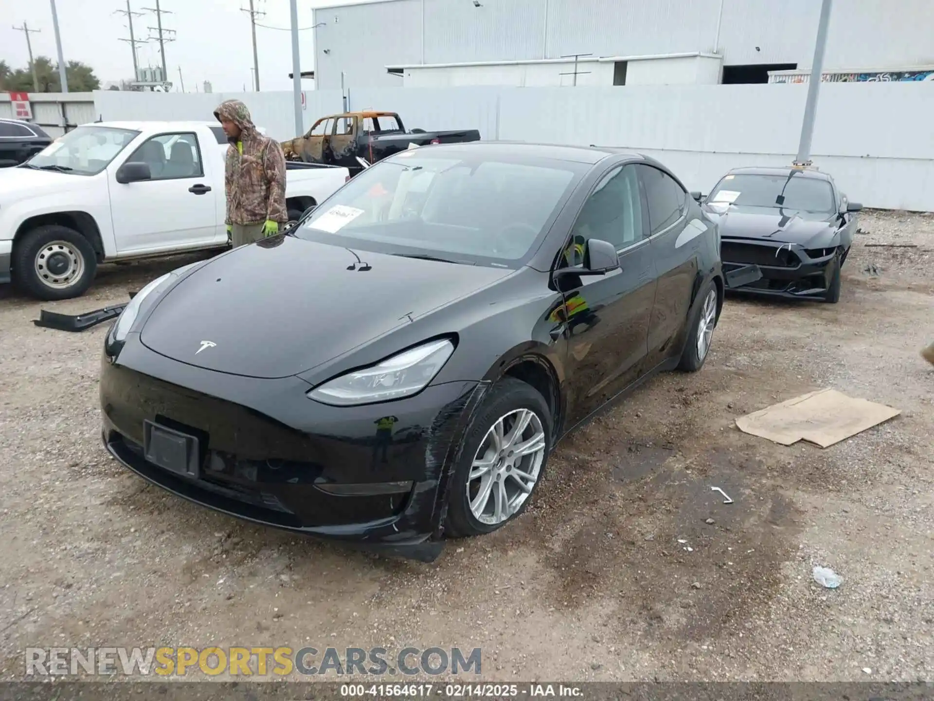2 Photograph of a damaged car 7SAYGDEEXPA181114 TESLA MODEL Y 2023