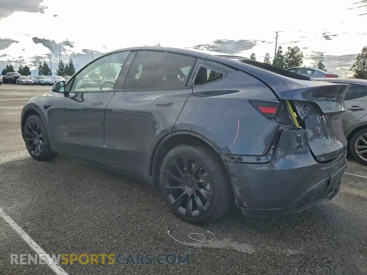 2 Photograph of a damaged car 7SAYGDEEXPA182358 TESLA MODEL Y 2023