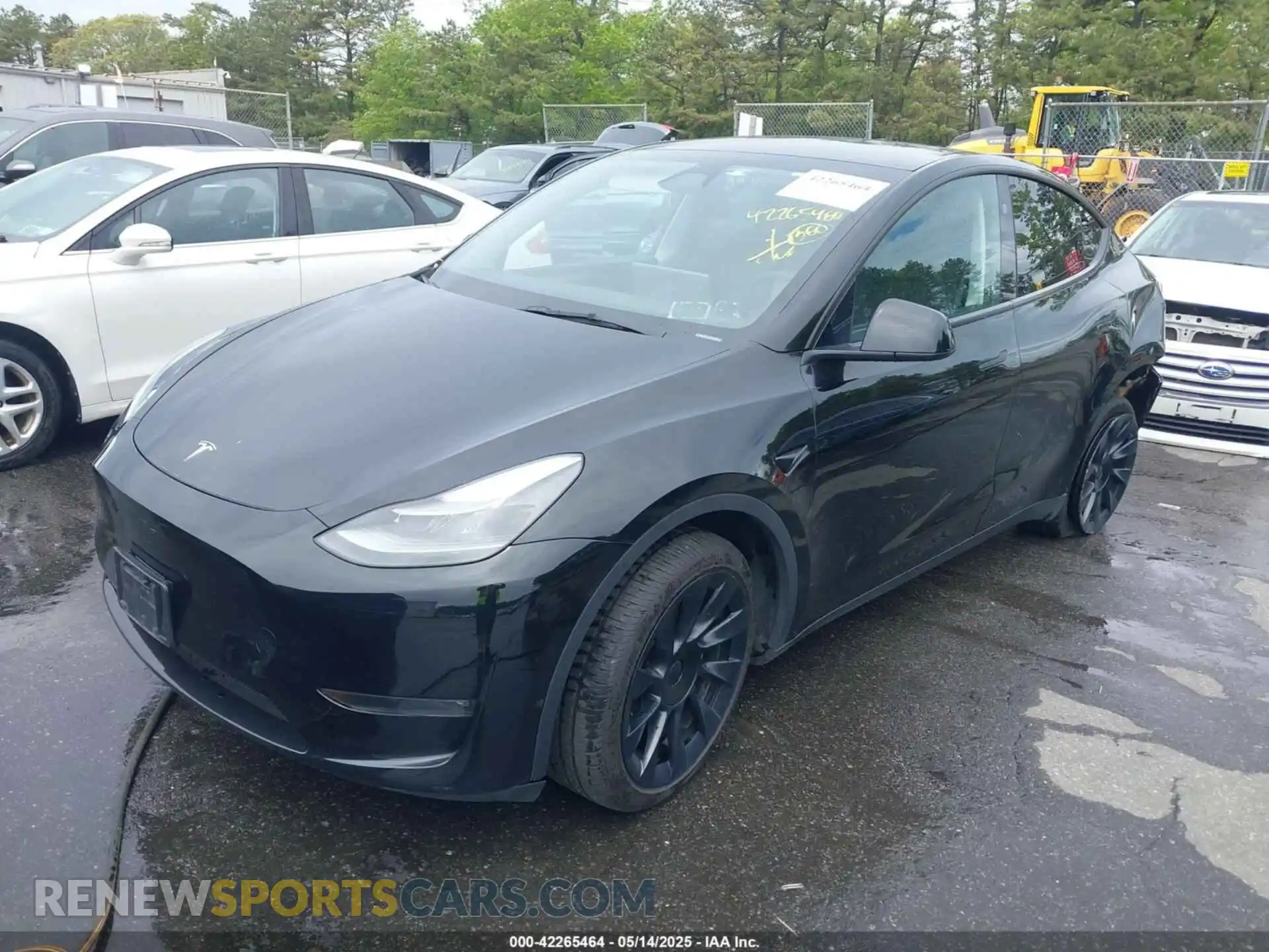 2 Photograph of a damaged car 7SAYGDEEXPA183123 TESLA MODEL Y 2023
