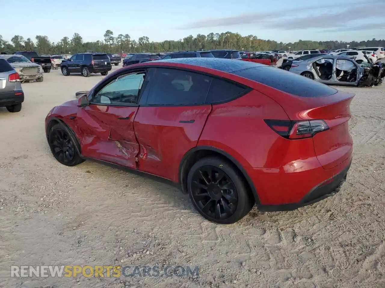 2 Photograph of a damaged car 7SAYGDEEXPA187057 TESLA MODEL Y 2023