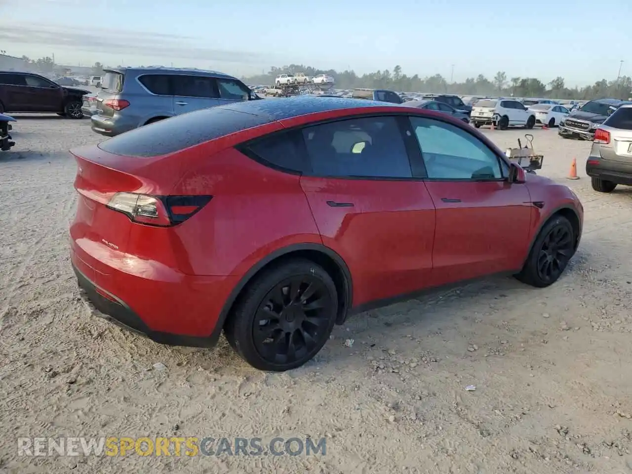 3 Photograph of a damaged car 7SAYGDEEXPA187057 TESLA MODEL Y 2023