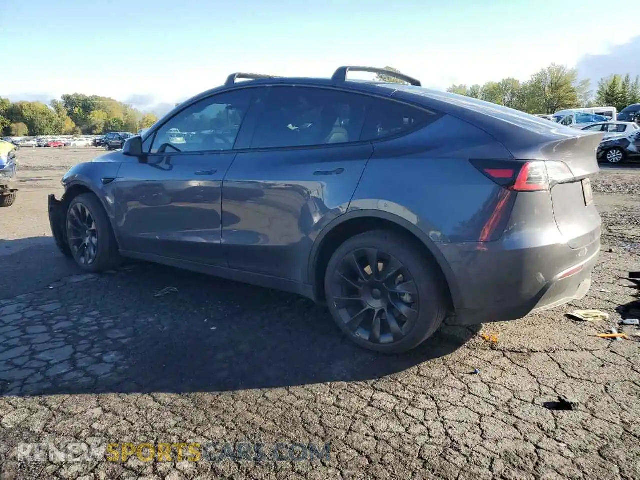 2 Photograph of a damaged car 7SAYGDEEXPF598767 TESLA MODEL Y 2023