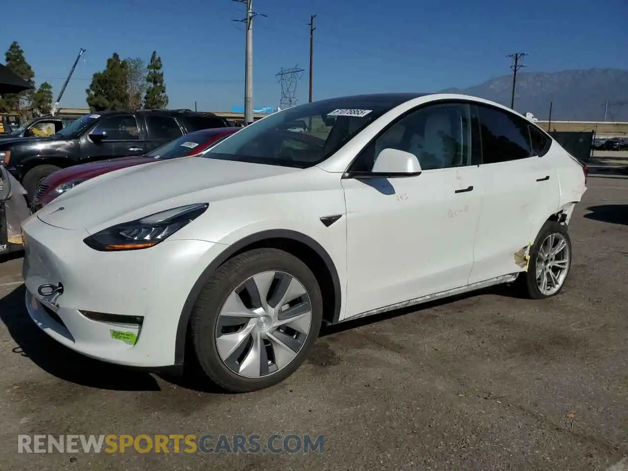 1 fotografías del automóvil dañado 7SAYGDEEXPF607984 TESLA MODEL Y 2023