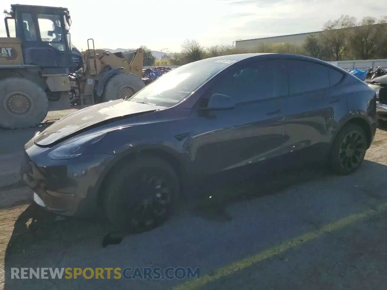 1 Photograph of a damaged car 7SAYGDEEXPF609525 TESLA MODEL Y 2023