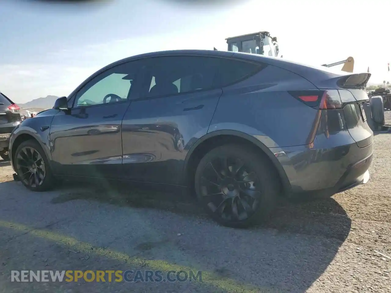 2 Photograph of a damaged car 7SAYGDEEXPF609525 TESLA MODEL Y 2023