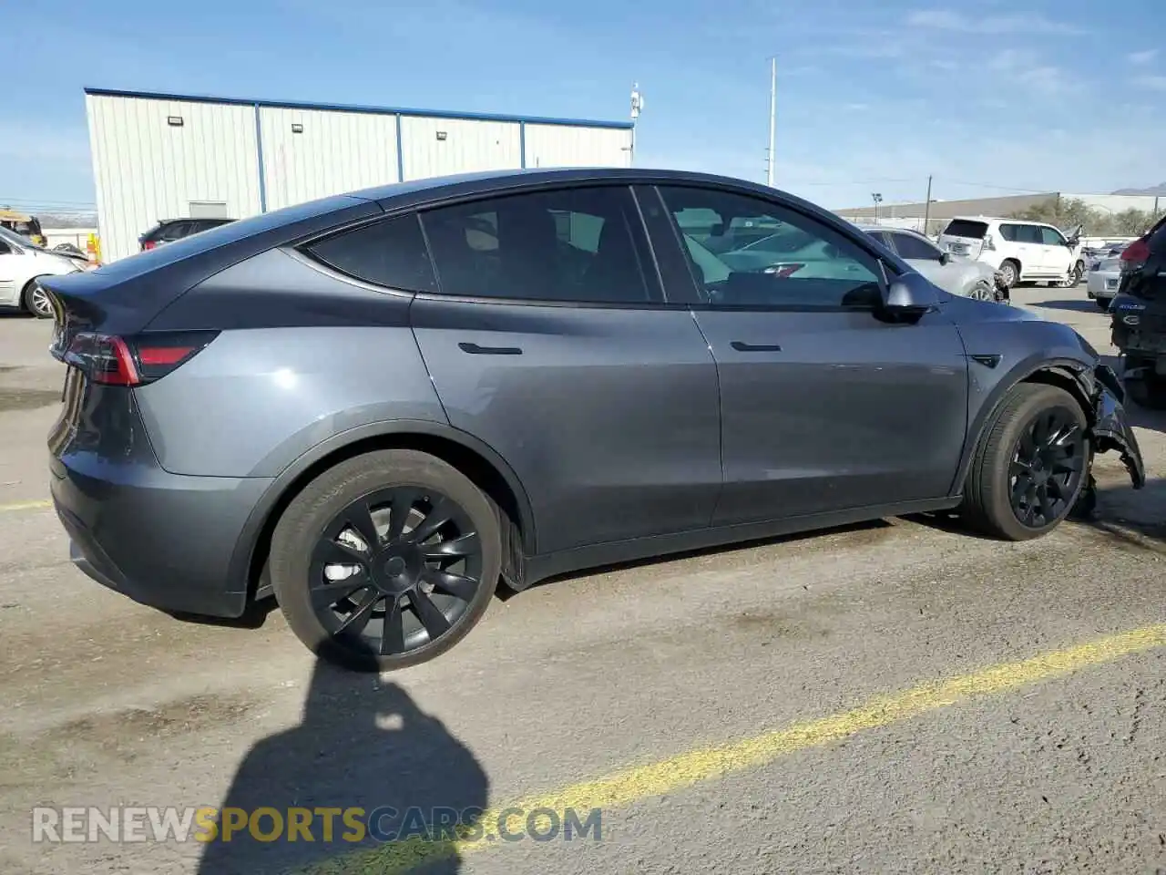 3 Photograph of a damaged car 7SAYGDEEXPF609525 TESLA MODEL Y 2023