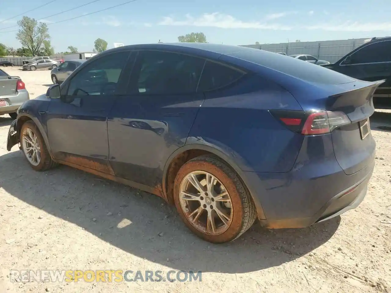 2 Photograph of a damaged car 7SAYGDEEXPF616099 TESLA MODEL Y 2023