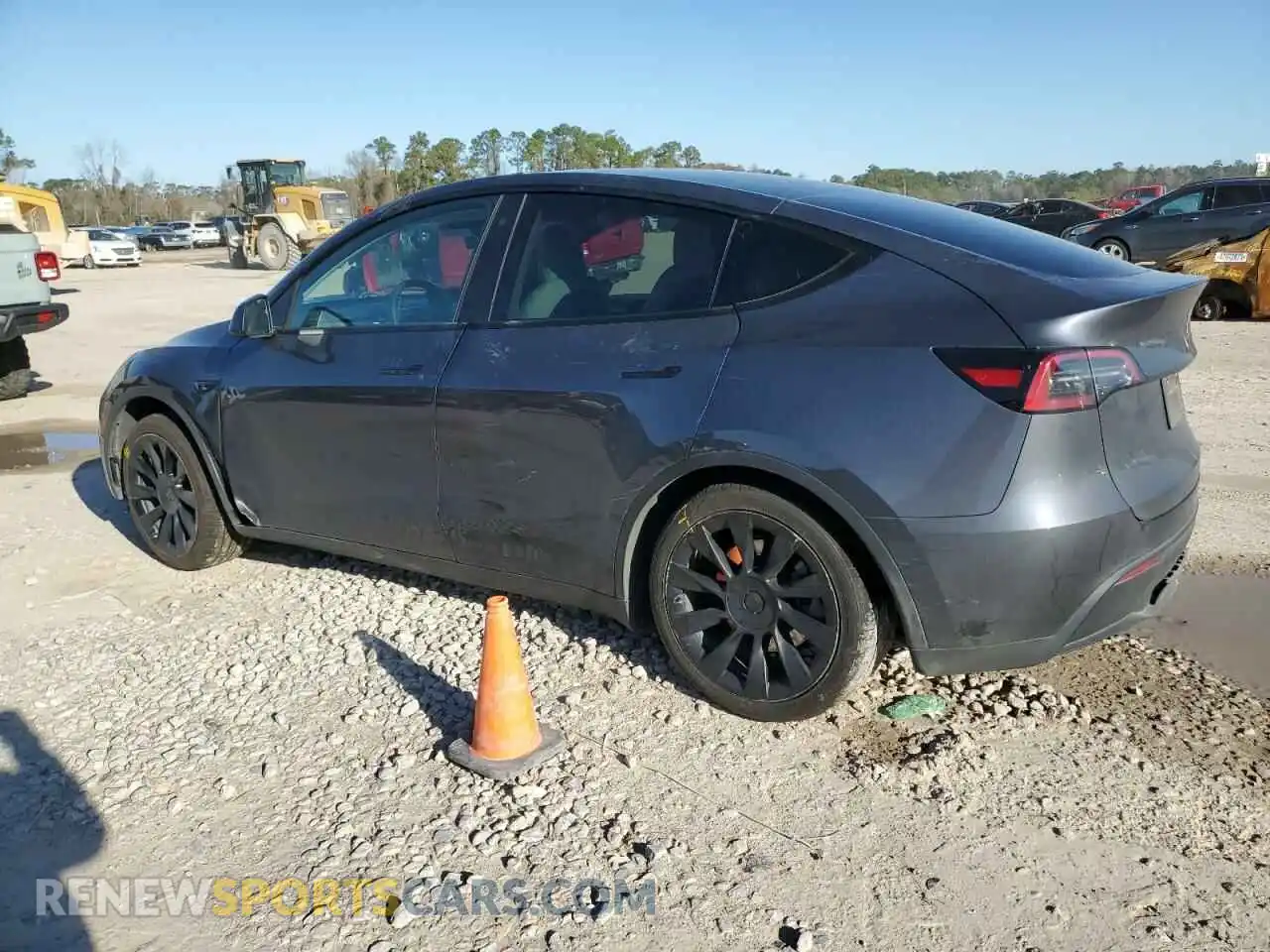 2 Фотография поврежденного автомобиля 7SAYGDEEXPF618029 TESLA MODEL Y 2023
