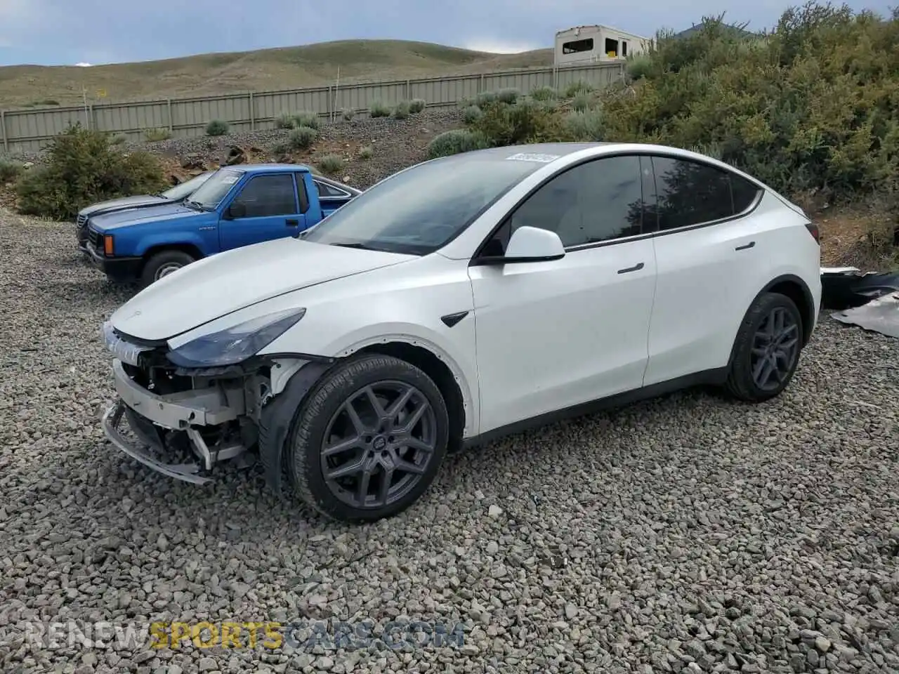 1 Photograph of a damaged car 7SAYGDEEXPF626423 TESLA MODEL Y 2023