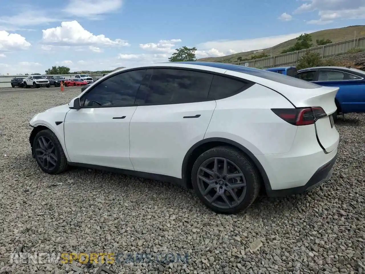2 Photograph of a damaged car 7SAYGDEEXPF626423 TESLA MODEL Y 2023