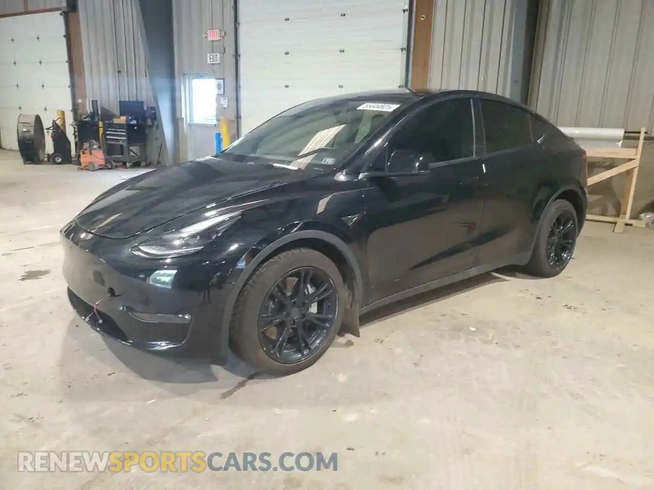 1 Photograph of a damaged car 7SAYGDEEXPF668462 TESLA MODEL Y 2023