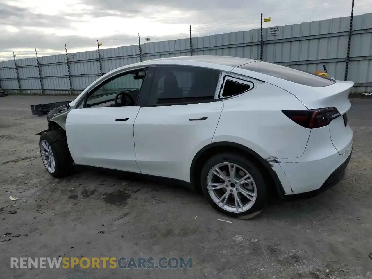 2 Photograph of a damaged car 7SAYGDEEXPF741054 TESLA MODEL Y 2023