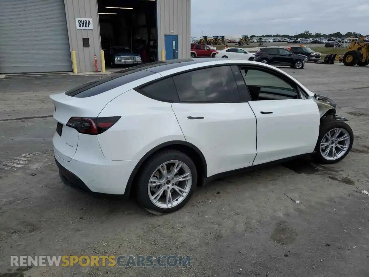 3 Photograph of a damaged car 7SAYGDEEXPF741054 TESLA MODEL Y 2023