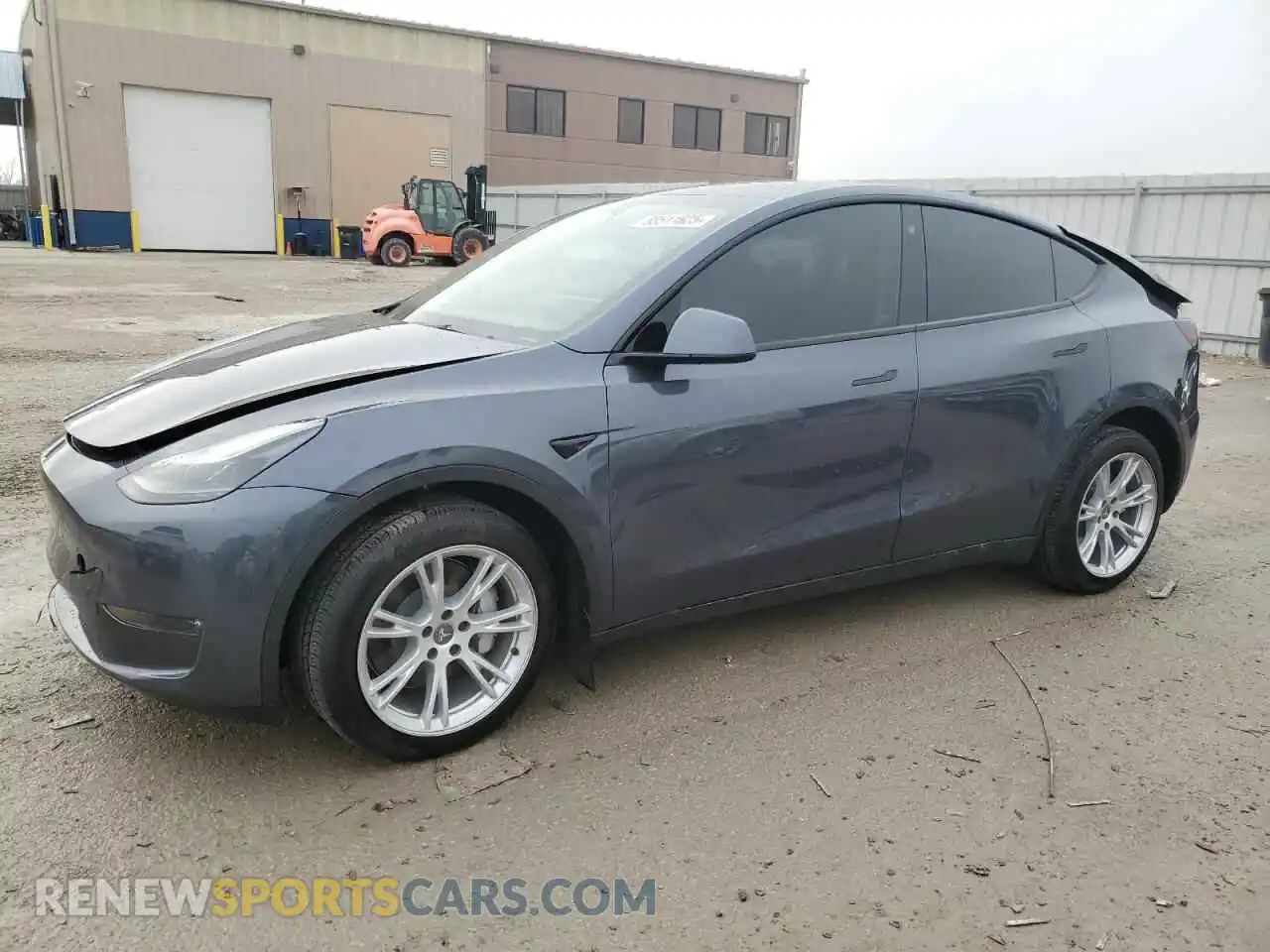 1 Photograph of a damaged car 7SAYGDEEXPF747582 TESLA MODEL Y 2023