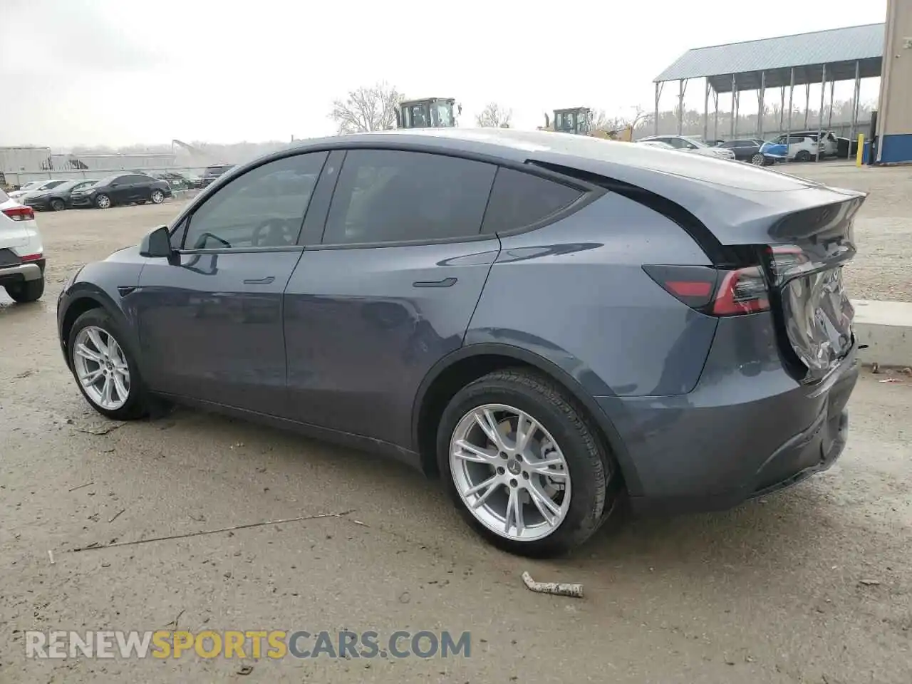 2 Photograph of a damaged car 7SAYGDEEXPF747582 TESLA MODEL Y 2023