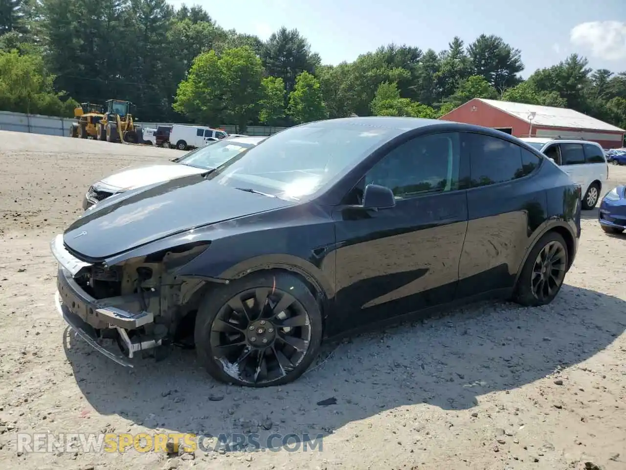 1 fotografías del automóvil dañado 7SAYGDEEXPF751826 TESLA MODEL Y 2023
