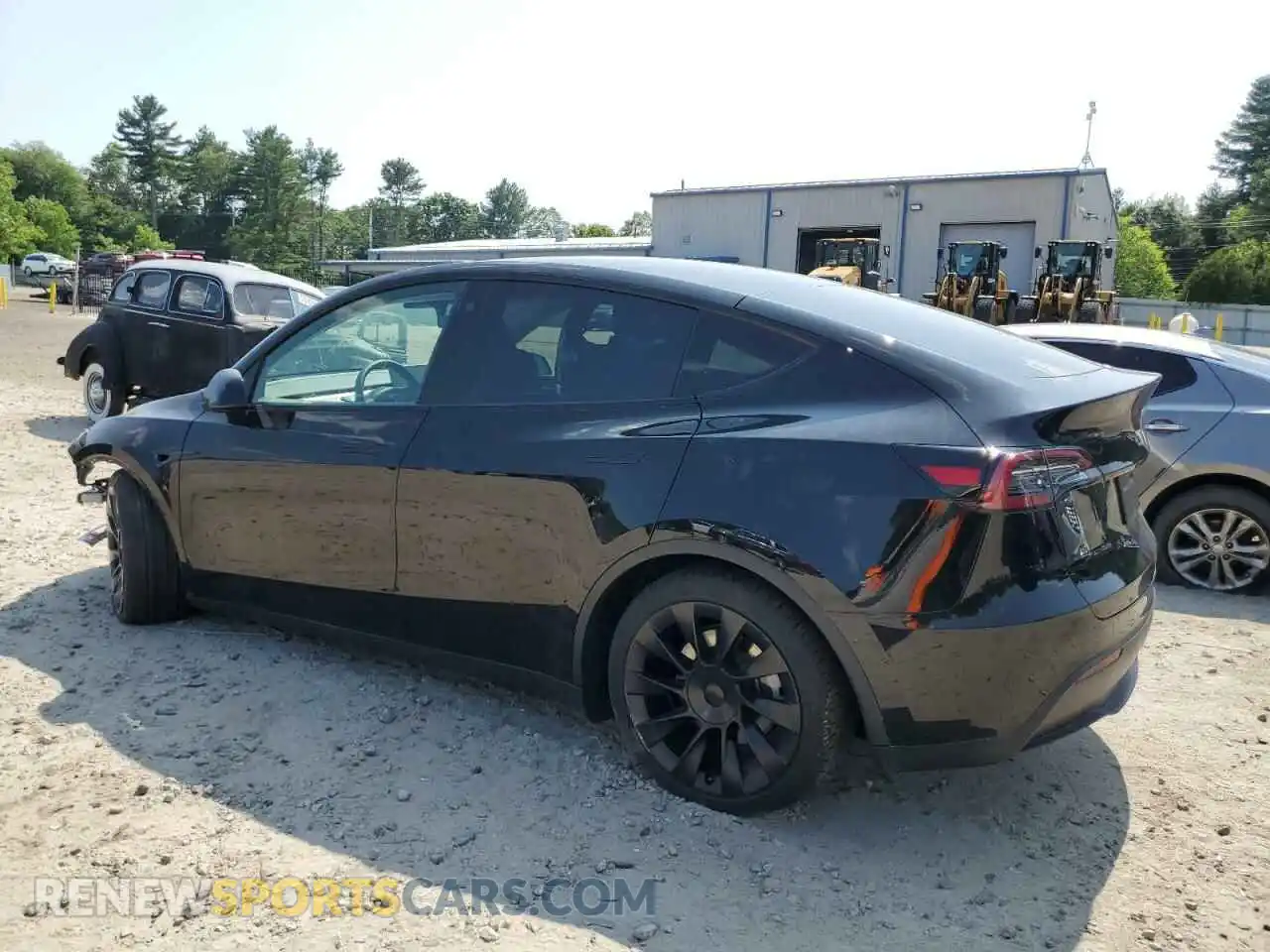 2 fotografías del automóvil dañado 7SAYGDEEXPF751826 TESLA MODEL Y 2023