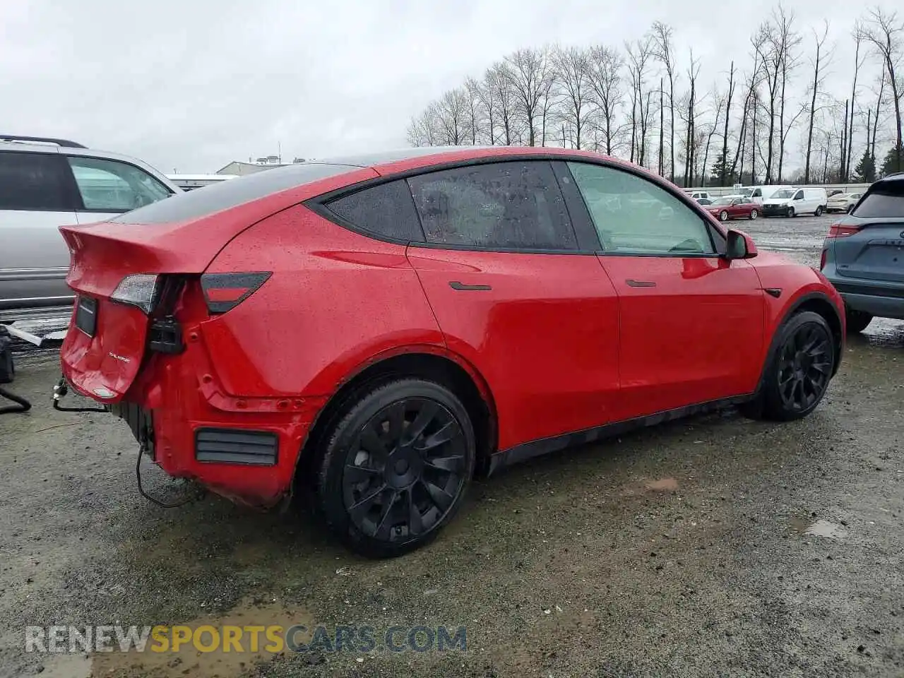 3 Photograph of a damaged car 7SAYGDEEXPF762633 TESLA MODEL Y 2023