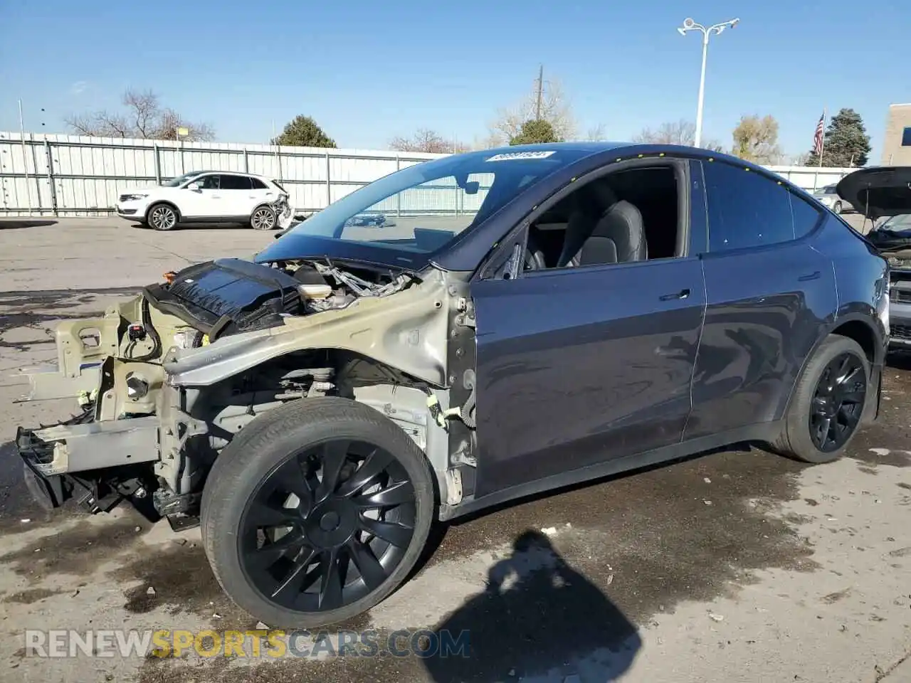 1 Photograph of a damaged car 7SAYGDEEXPF792277 TESLA MODEL Y 2023