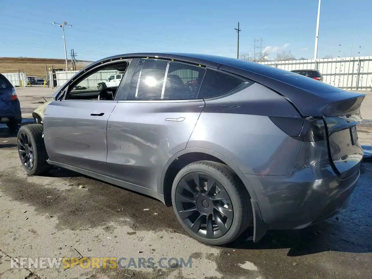 2 Photograph of a damaged car 7SAYGDEEXPF792277 TESLA MODEL Y 2023