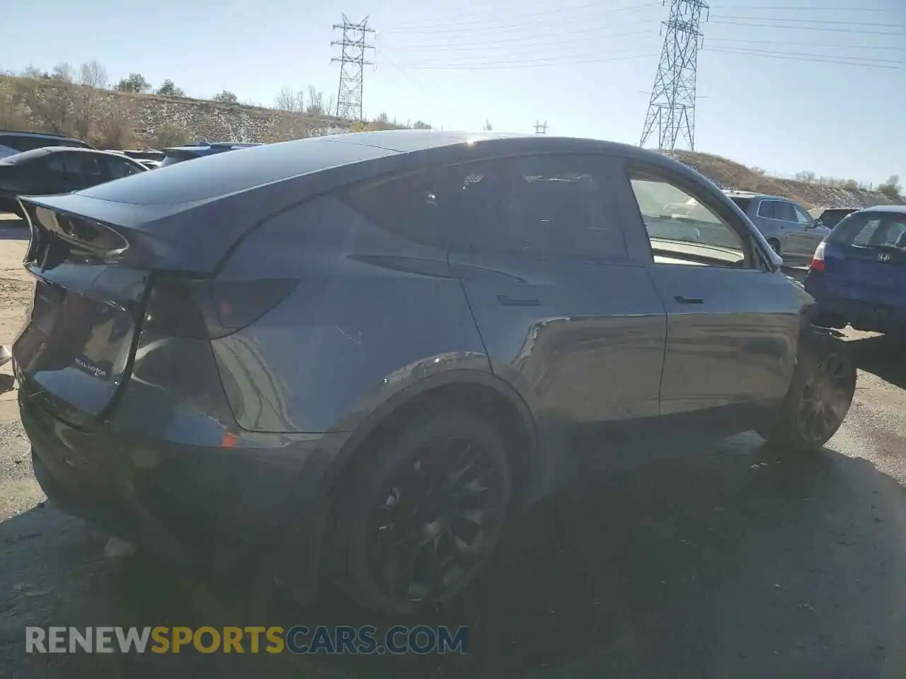 3 Photograph of a damaged car 7SAYGDEEXPF792277 TESLA MODEL Y 2023