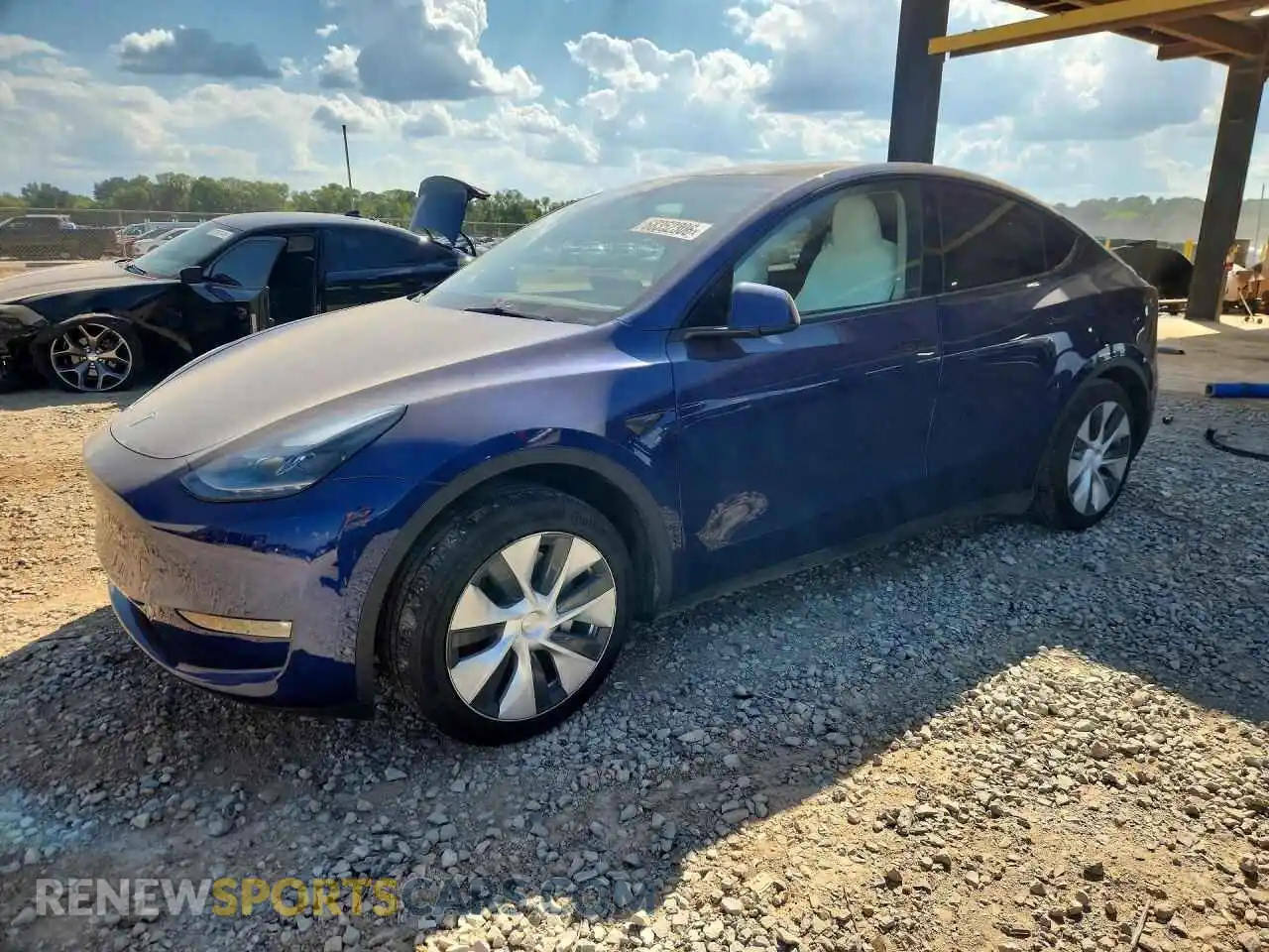 1 Photograph of a damaged car 7SAYGDEEXPF799701 TESLA MODEL Y 2023