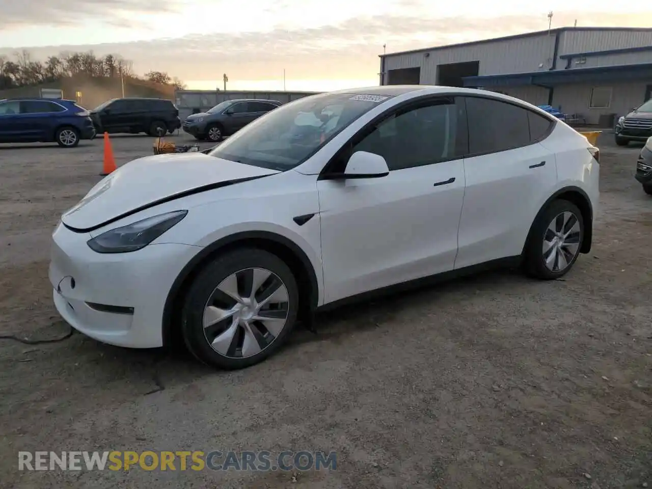 1 Photograph of a damaged car 7SAYGDEEXPF807103 TESLA MODEL Y 2023