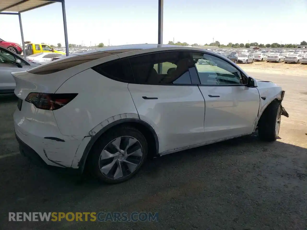 3 Photograph of a damaged car 7SAYGDEEXPF809644 TESLA MODEL Y 2023