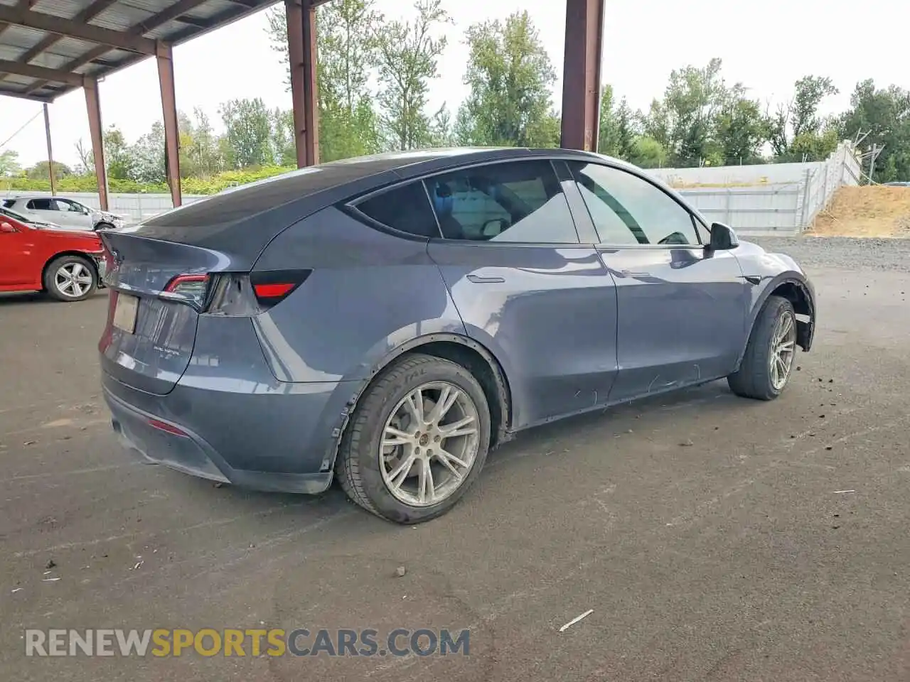 3 Фотография поврежденного автомобиля 7SAYGDEEXPF814679 TESLA MODEL Y 2023