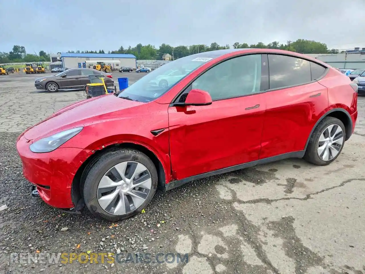 1 Фотография поврежденного автомобиля 7SAYGDEEXPF823298 TESLA MODEL Y 2023