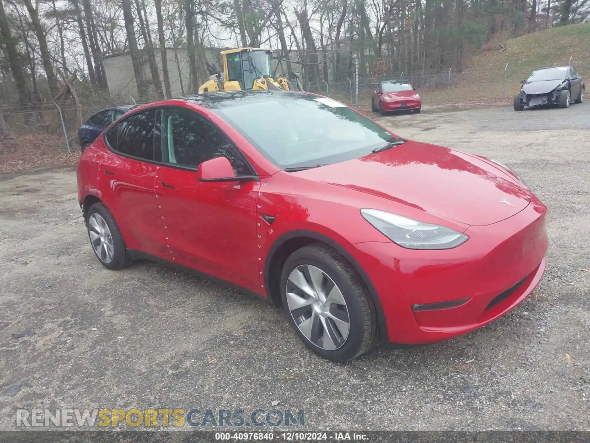 1 Photograph of a damaged car 7SAYGDEEXPF839081 TESLA MODEL Y 2023