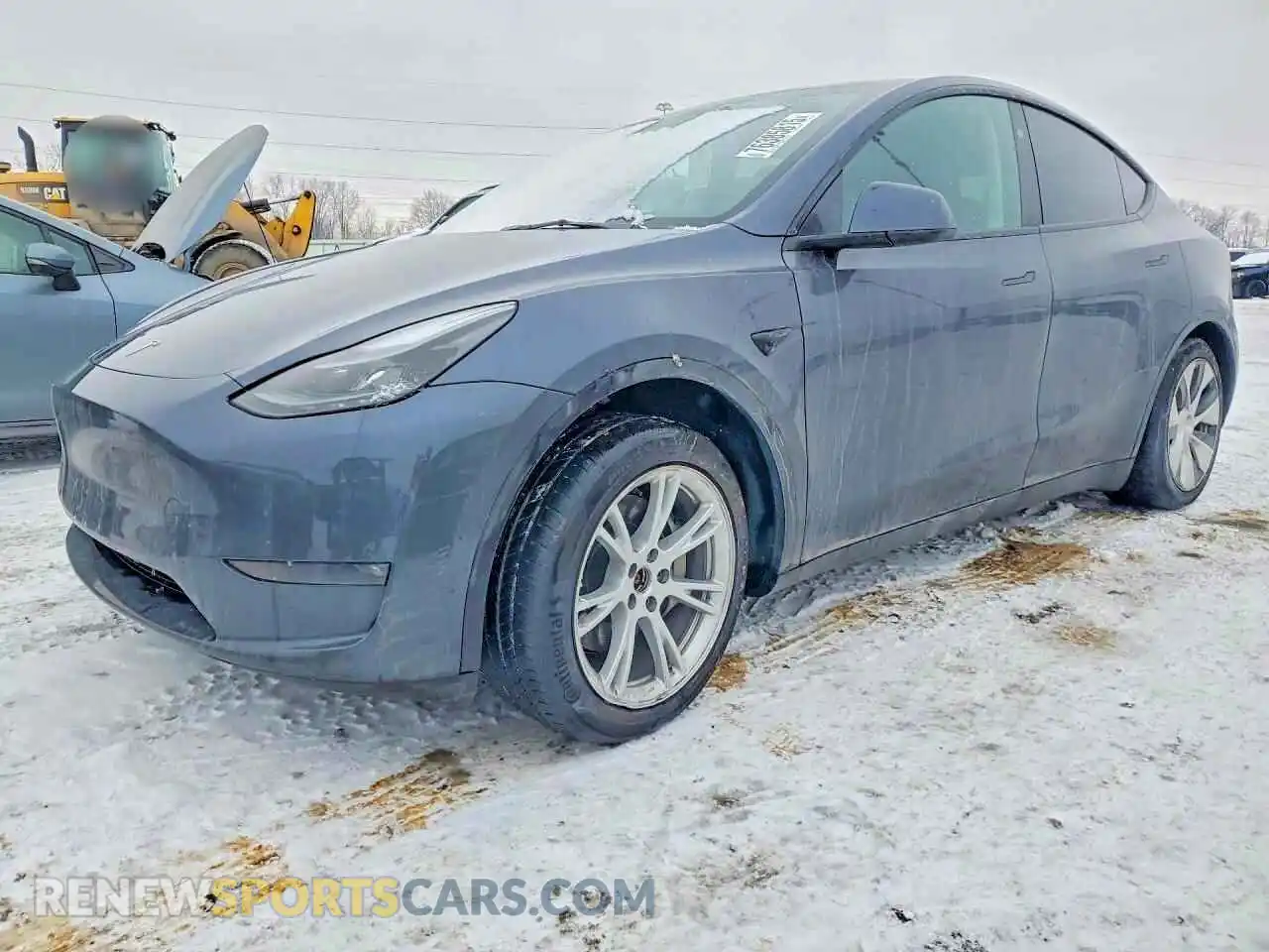 1 Photograph of a damaged car 7SAYGDEEXPF841008 TESLA MODEL Y 2023