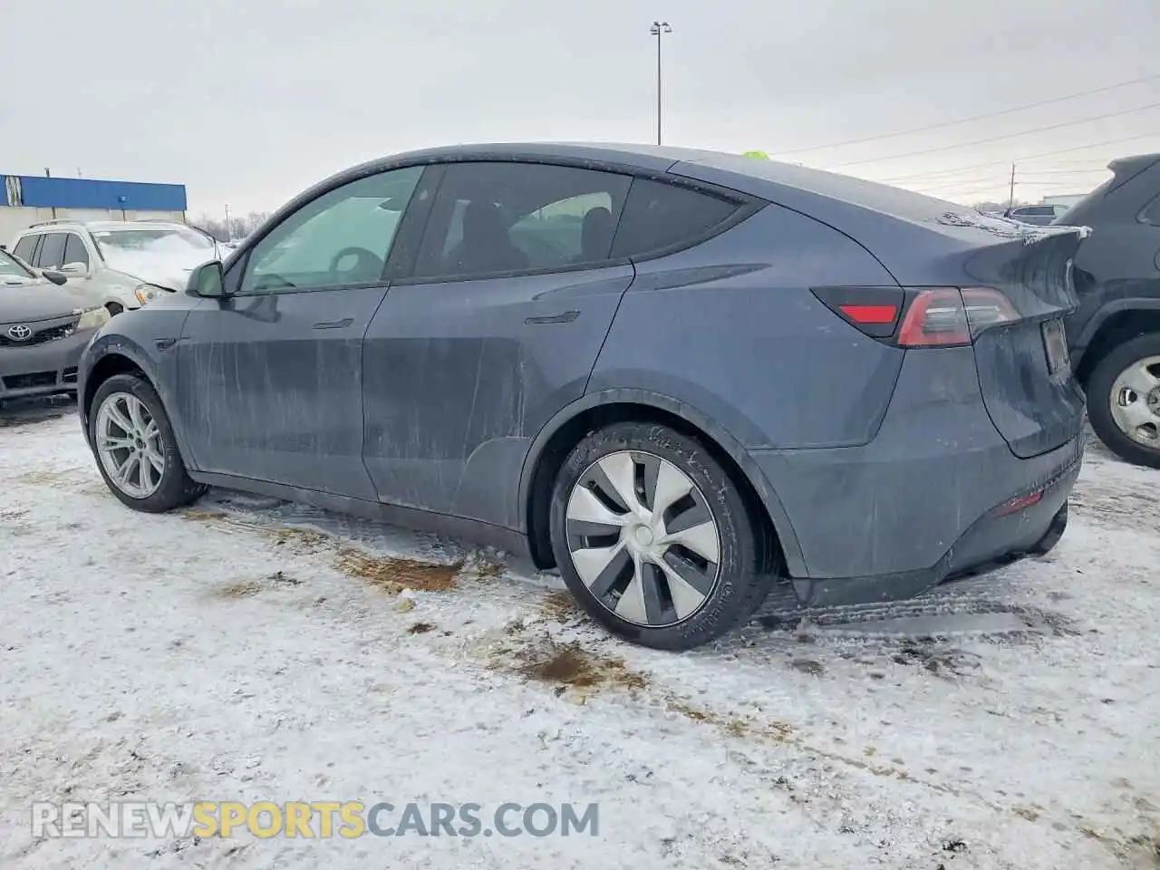 2 Photograph of a damaged car 7SAYGDEEXPF841008 TESLA MODEL Y 2023