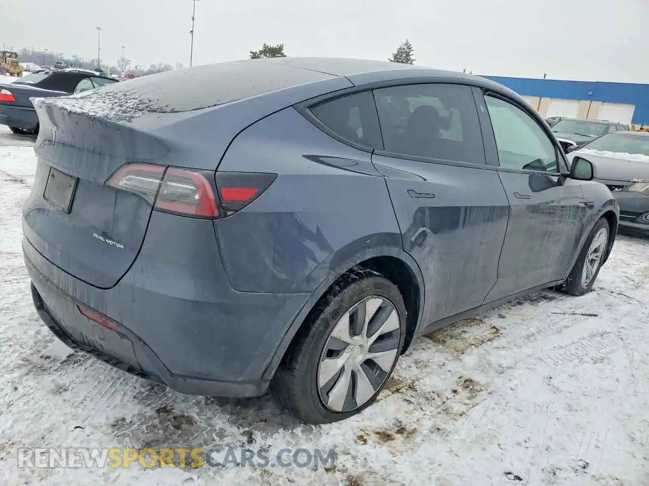 3 Photograph of a damaged car 7SAYGDEEXPF841008 TESLA MODEL Y 2023