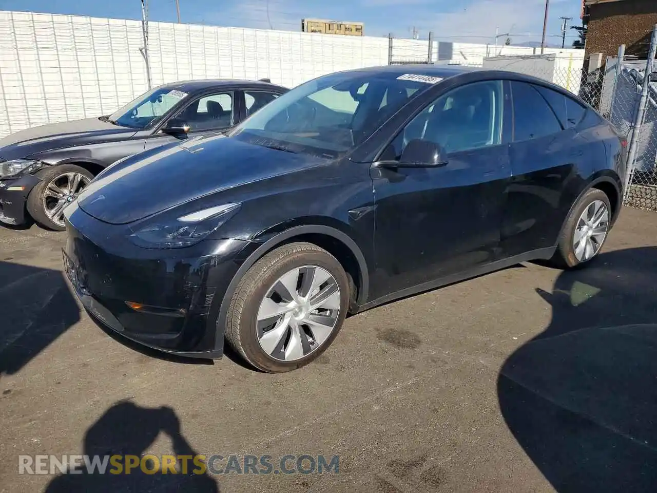 1 Photograph of a damaged car 7SAYGDEEXPF857306 TESLA MODEL Y 2023