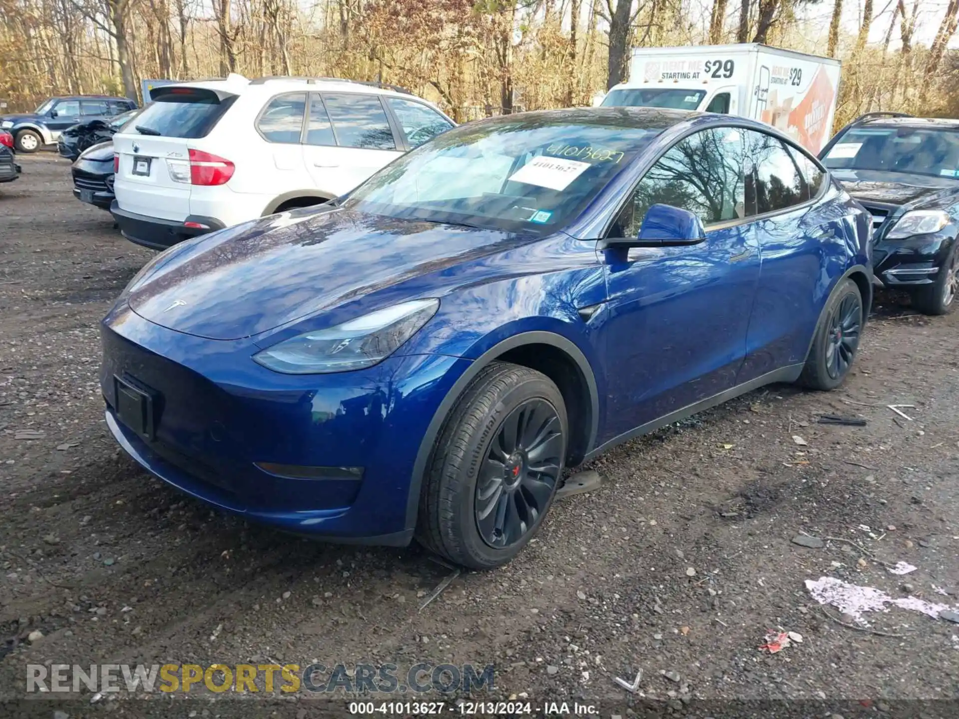 2 Photograph of a damaged car 7SAYGDEEXPF860545 TESLA MODEL Y 2023
