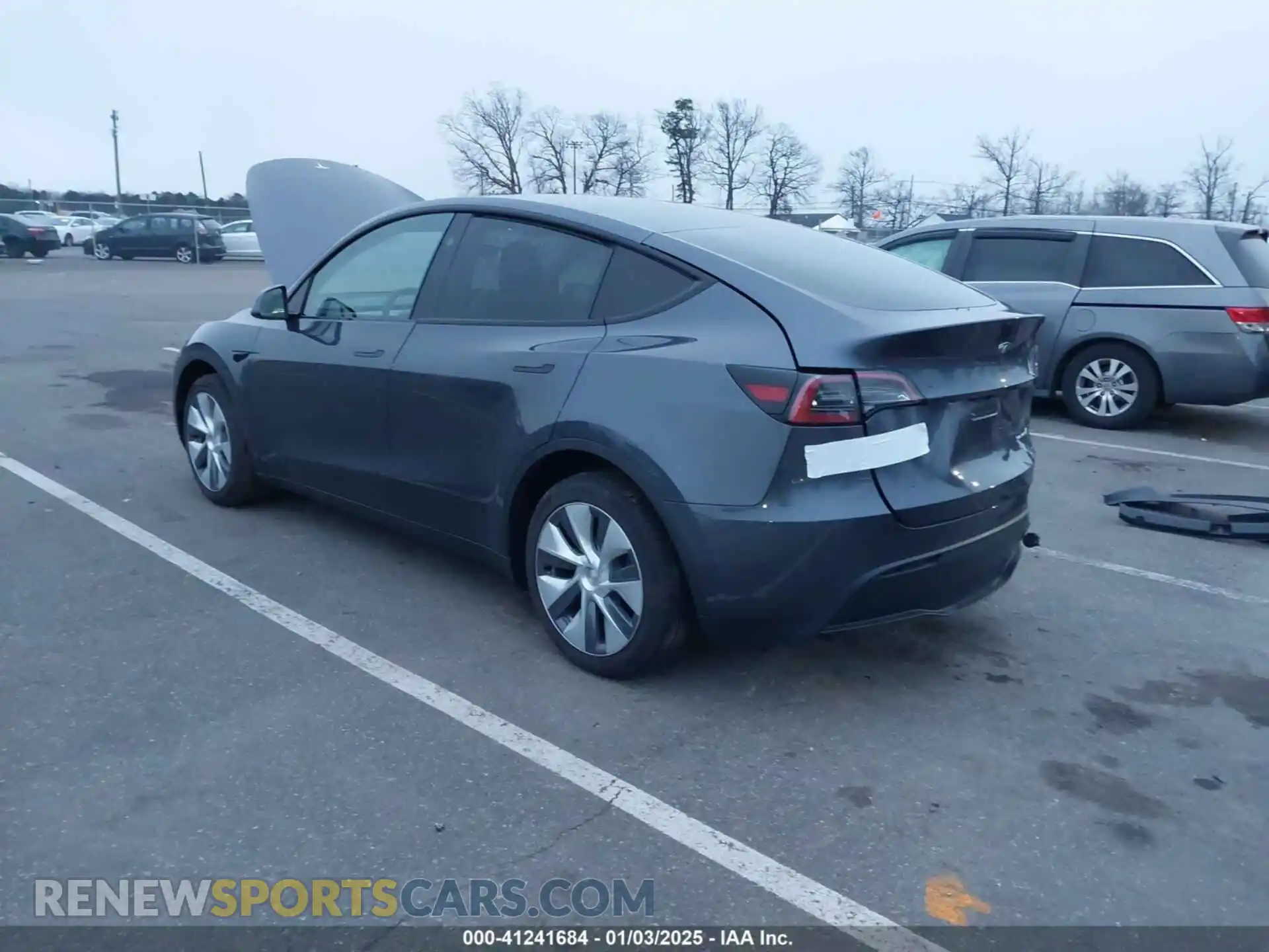 3 Photograph of a damaged car 7SAYGDEEXPF865549 TESLA MODEL Y 2023
