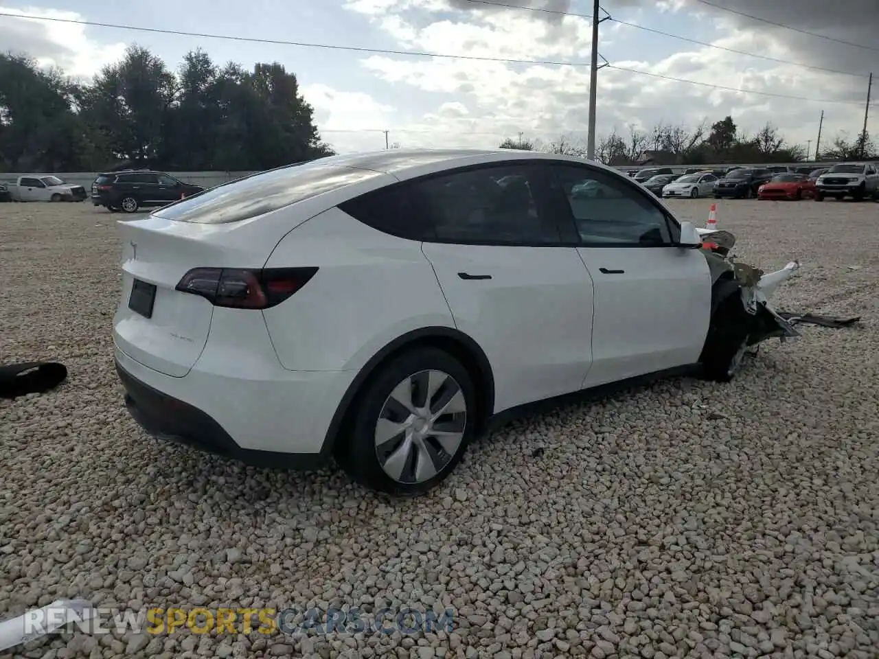 3 Photograph of a damaged car 7SAYGDEEXPF871254 TESLA MODEL Y 2023