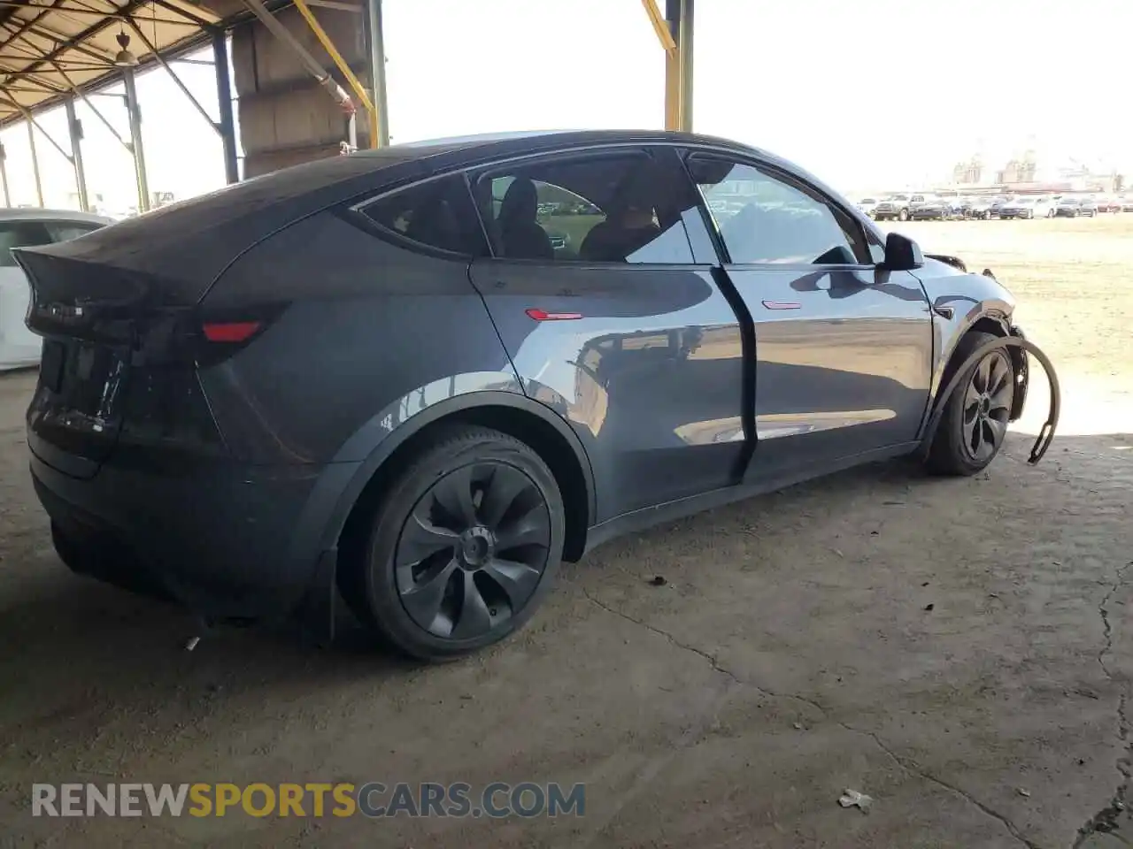 3 Photograph of a damaged car 7SAYGDEF0PA049584 TESLA MODEL Y 2023