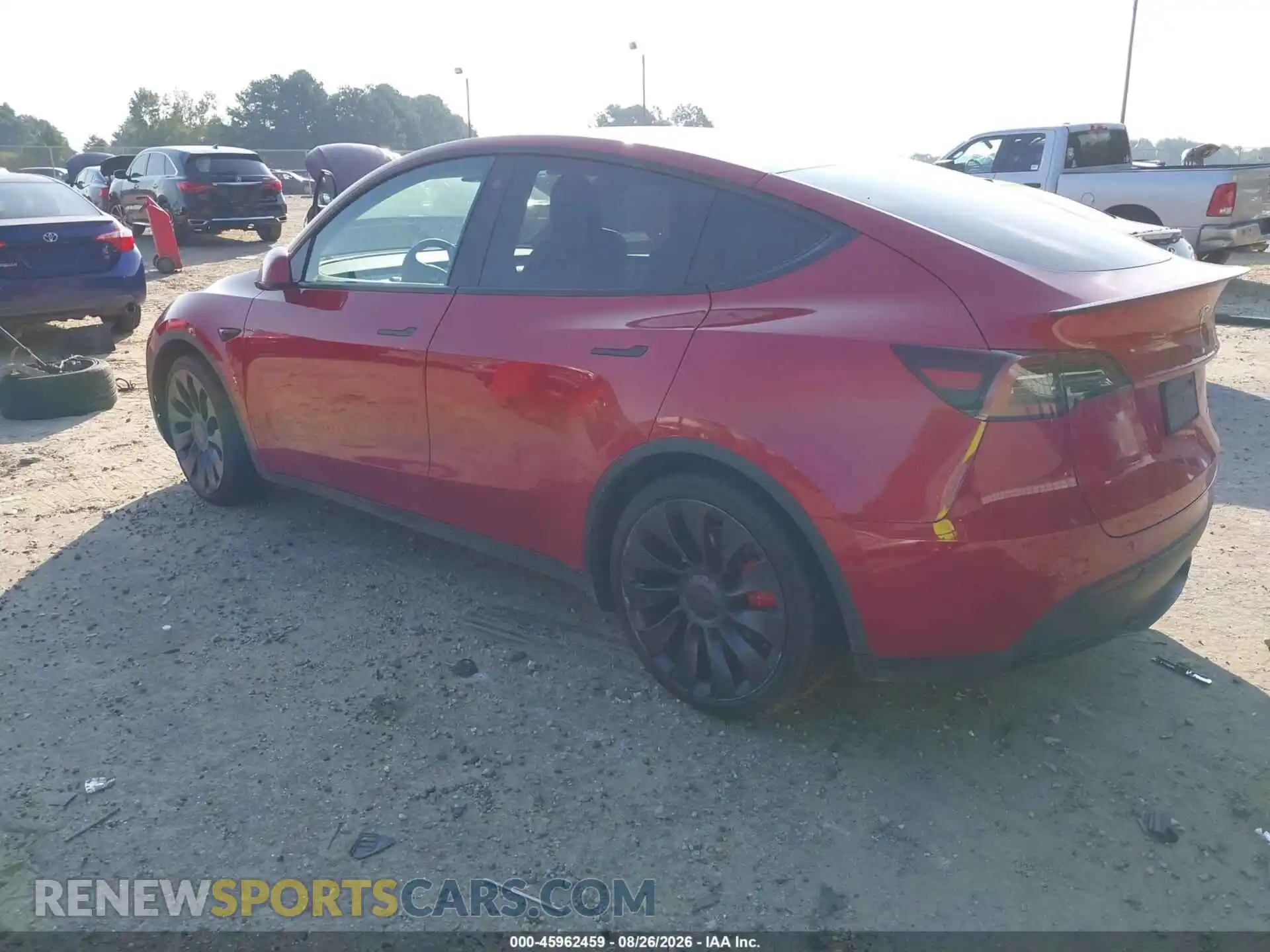 3 Photograph of a damaged car 7SAYGDEF0PF586880 TESLA MODEL Y 2023