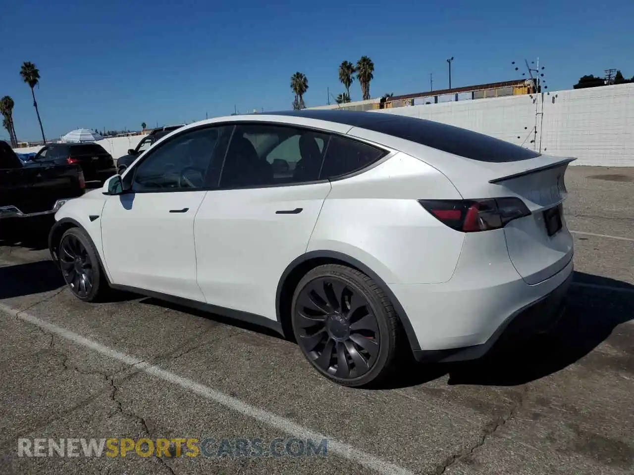 2 Photograph of a damaged car 7SAYGDEF0PF606013 TESLA MODEL Y 2023
