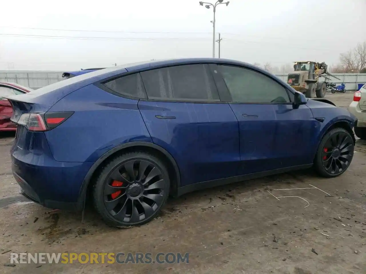 3 Photograph of a damaged car 7SAYGDEF0PF621840 TESLA MODEL Y 2023