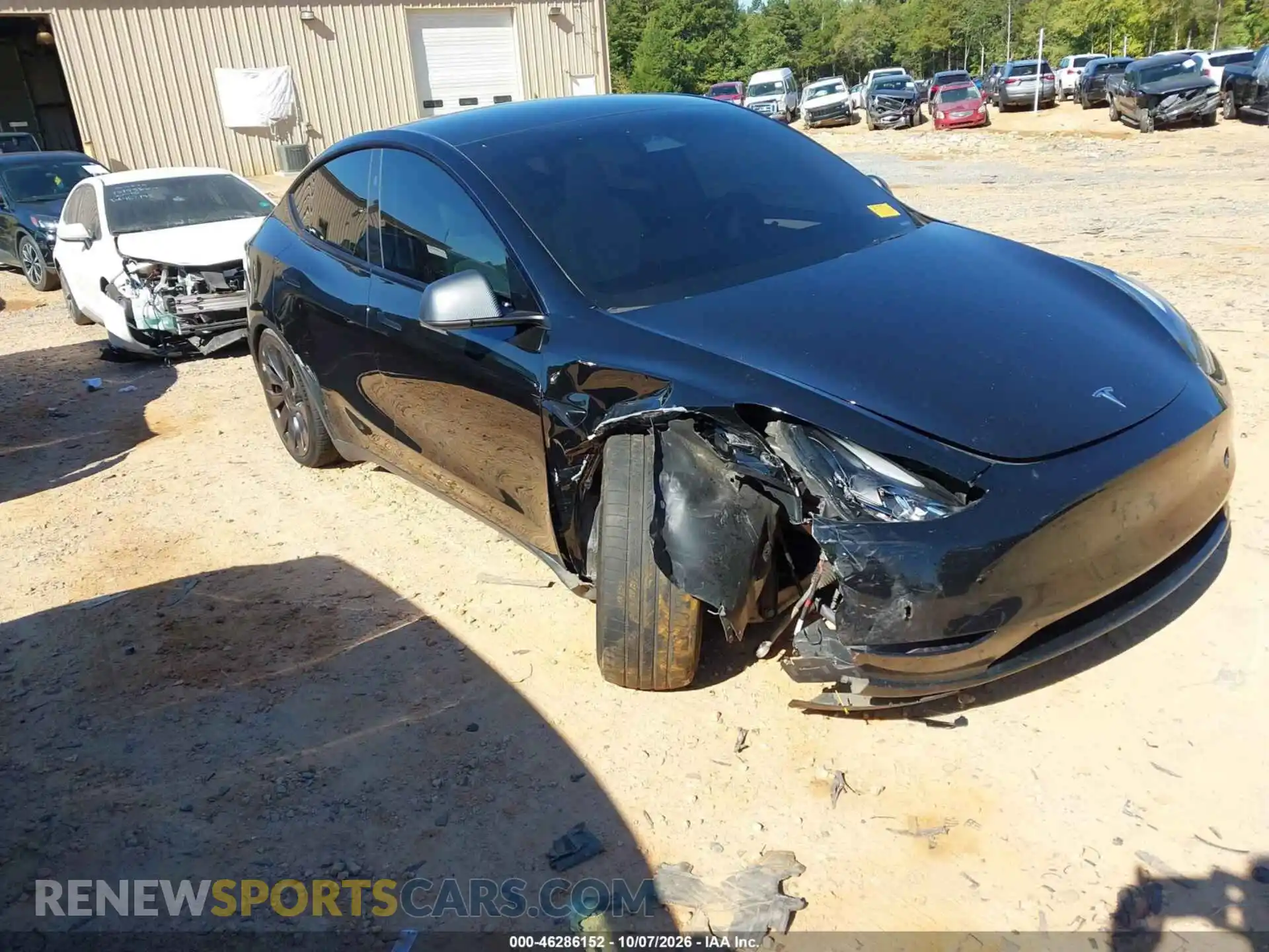 1 Фотография поврежденного автомобиля 7SAYGDEF0PF801769 TESLA MODEL Y 2023