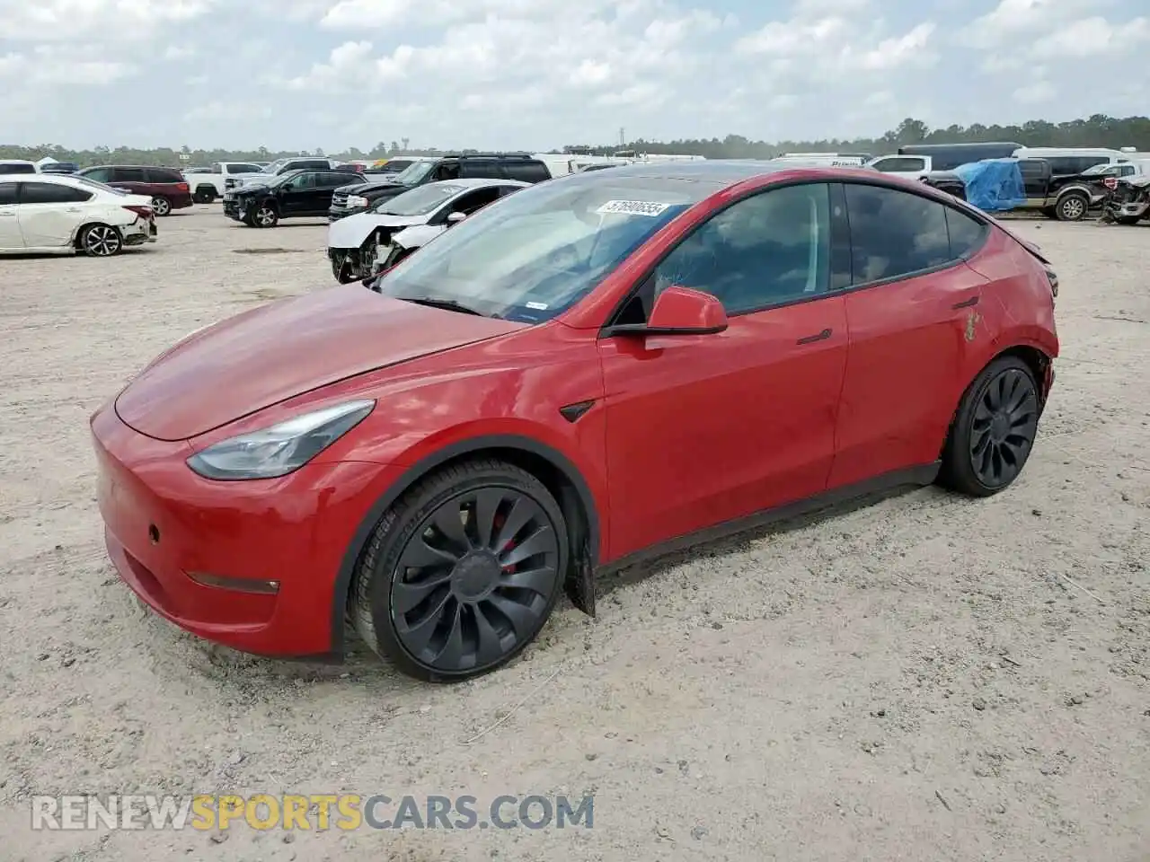 1 fotografías del automóvil dañado 7SAYGDEF0PF847232 TESLA MODEL Y 2023